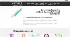 Desktop Screenshot of esmae.fr